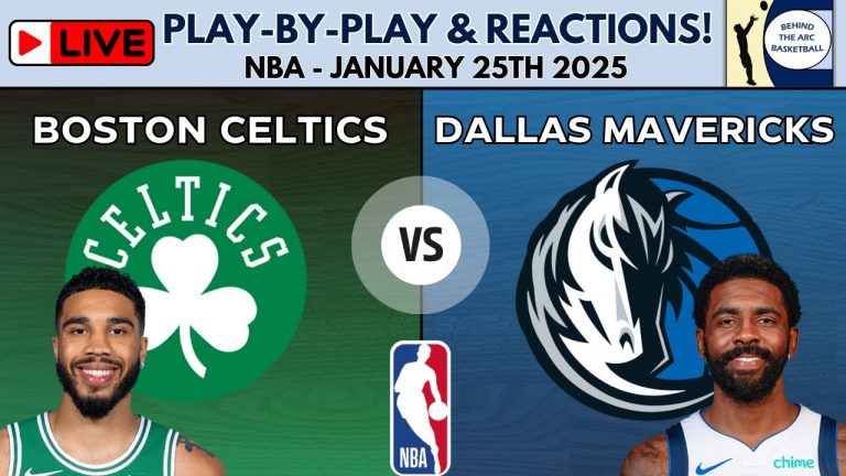 NBA: Boston Celtics vs Dallas Mavericks (Live Play-By-Play & Reactions)