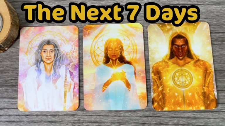 The Next 7 Days Week Ahead Tarot Pick-A-Card Reading