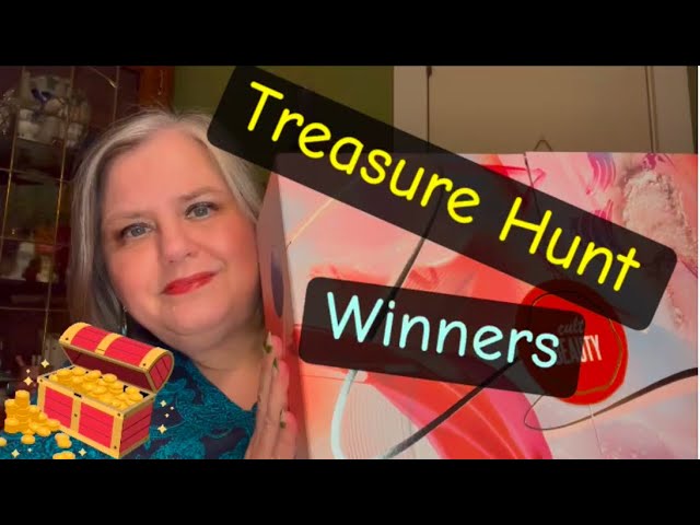 WINNERS from the ADVENT CALENDAR TREASURE HUNT