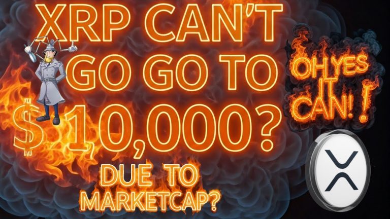 XRP Can’t Go To Over $10,000 Per Coin Due To Marketcap? Oh Yes It Can!